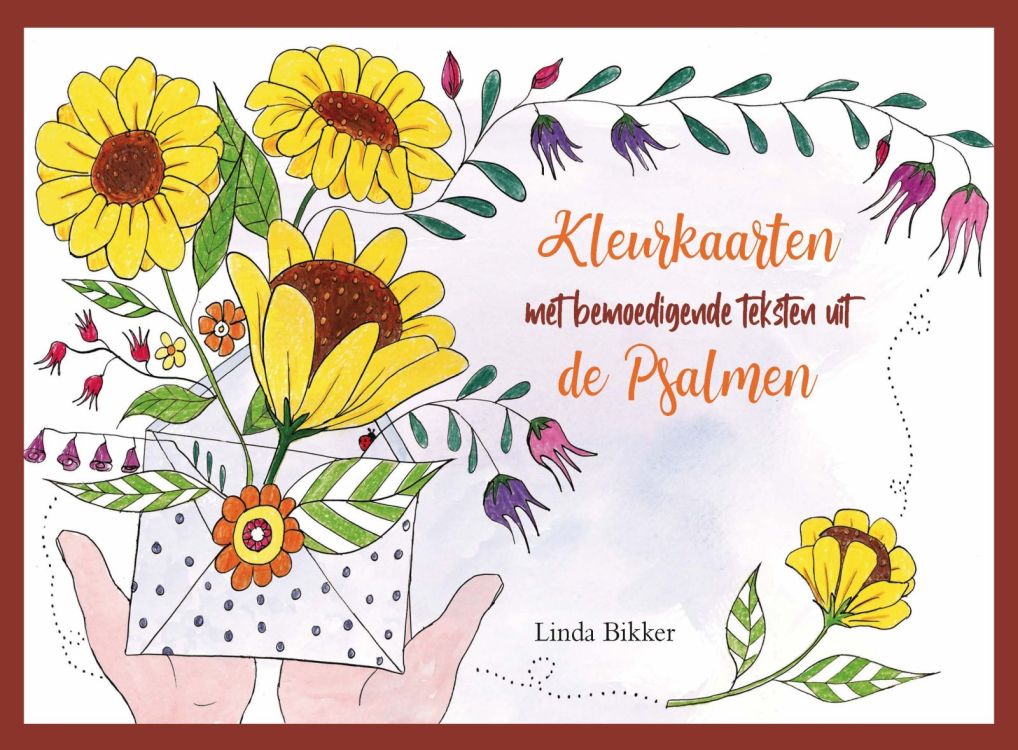 Kleurkaarten met bemoedigende teksten uit de Psalmen